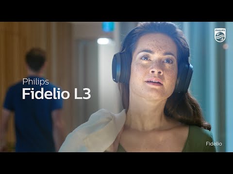 Philips Fidelio L3 Flagship Over-ear Wireless Headphones with Active Noise  Cancellation Pro+ (ANC) and Bluetooth Multipoint Connection - Black